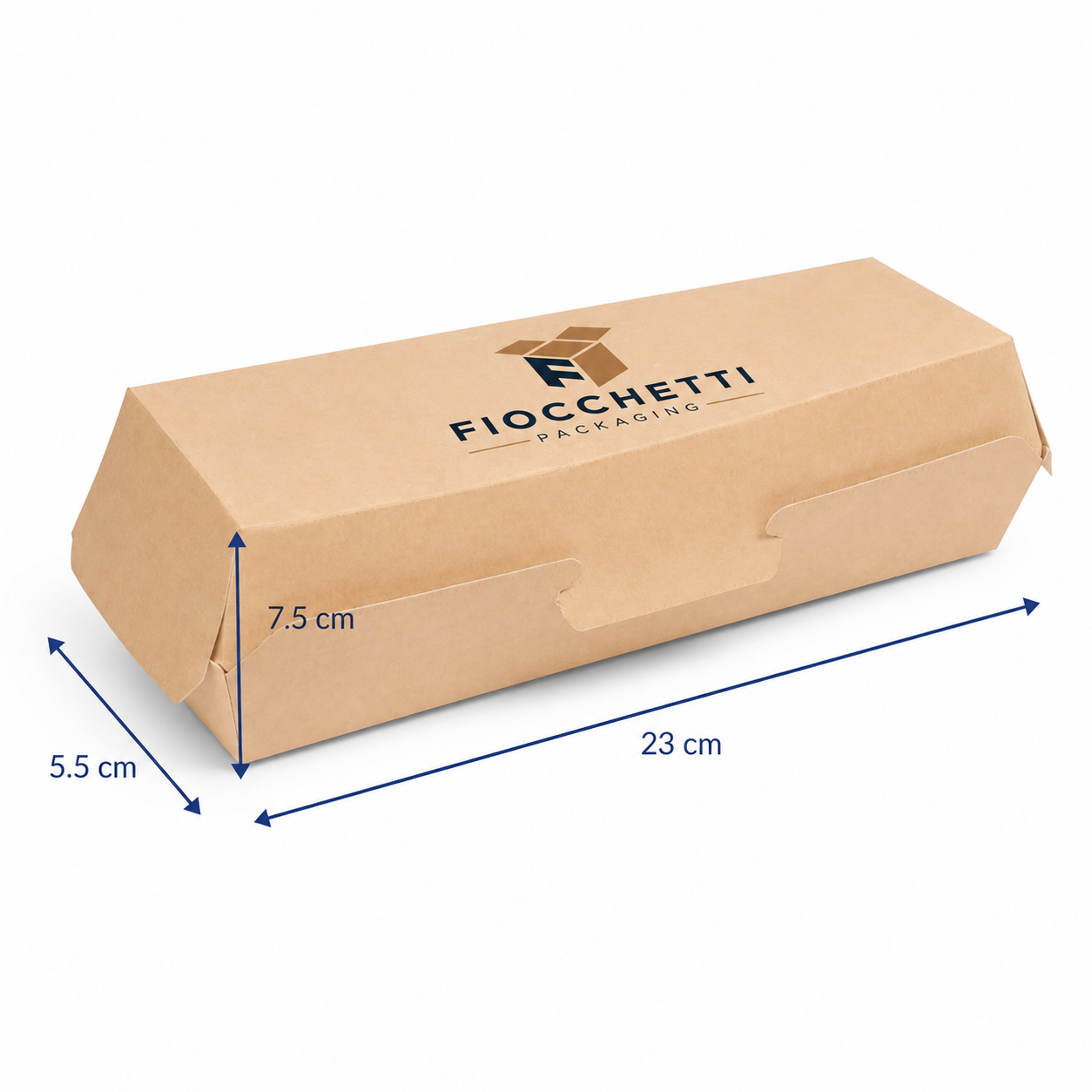 Scatola hotdog personalizzabile